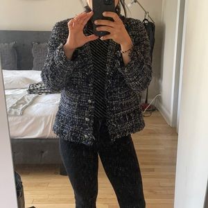 Zara tweed blazer